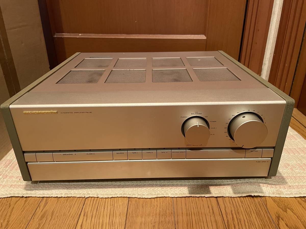 マランツ超物量投入プリメインアンプPM-90MOS-FET バランス入力