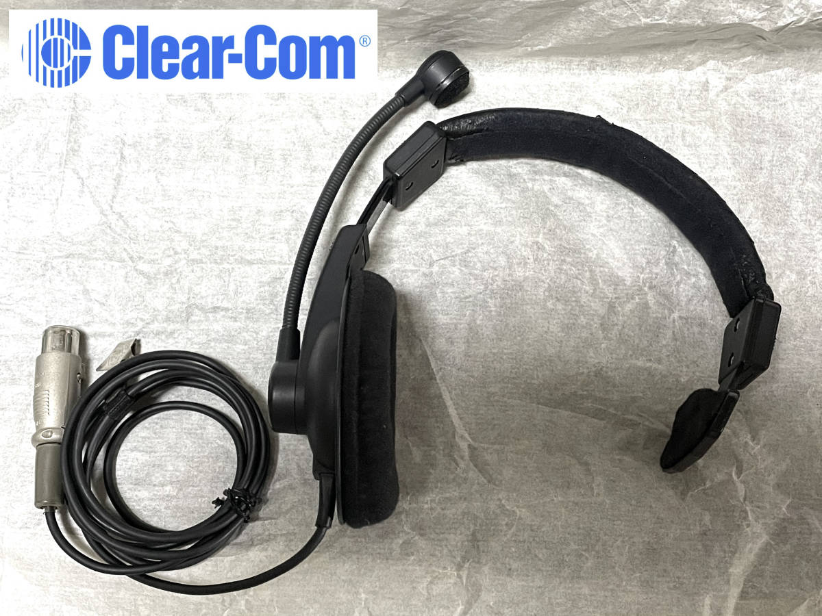 Clear-Com クリアカム CC-100 ヘッドセット CC-100 クリアカム CLEAR