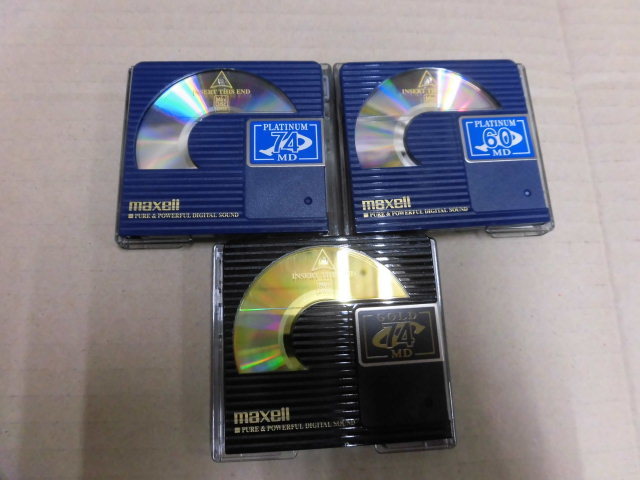 maxell マクセル MD おもい ミニディスク 74 計21枚 中古 maxell マクセル MD おもい ミニディスク 74 計21枚 中古