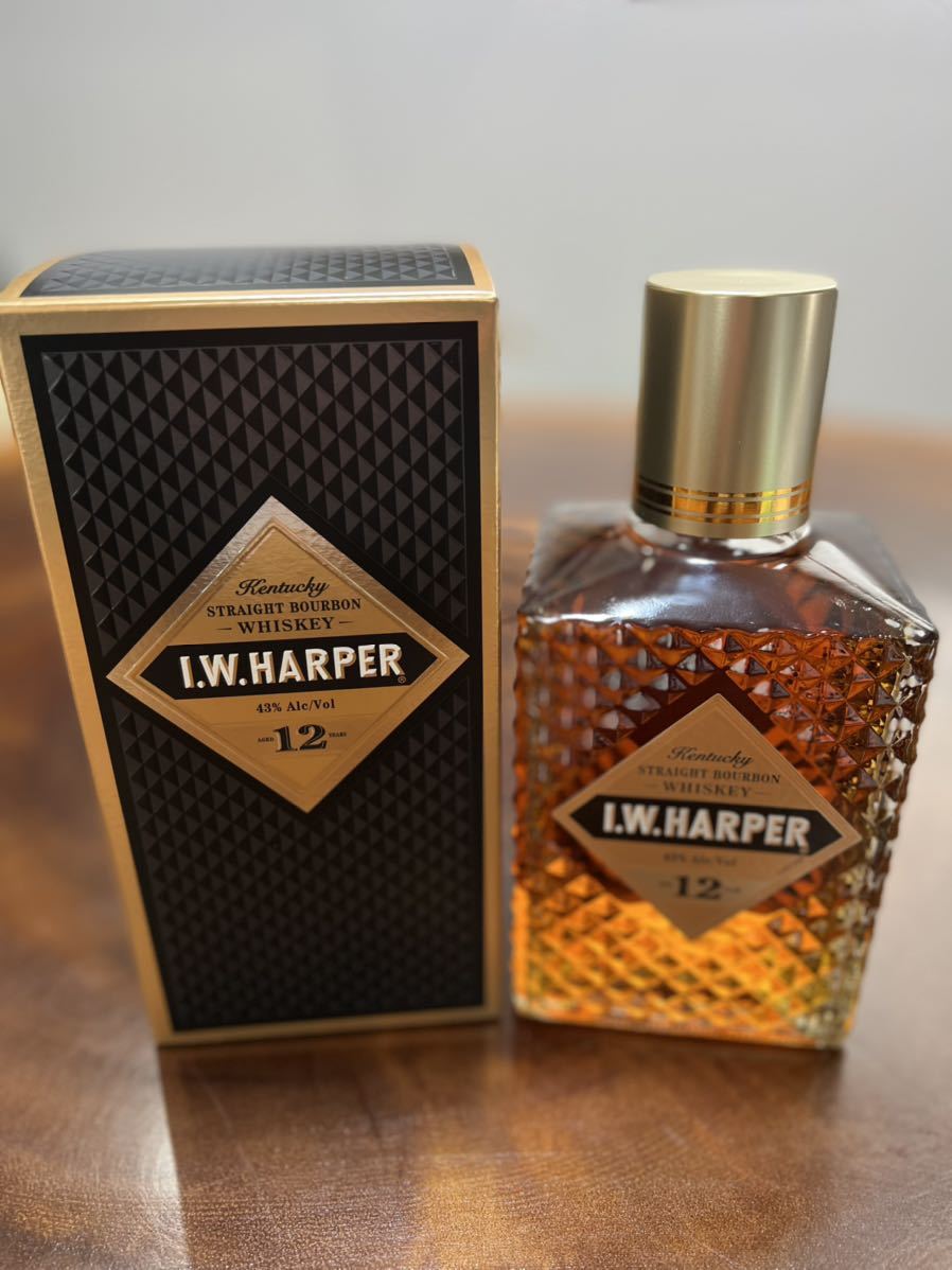 I.w.ハーパー12年 12年 750ml I.W. バーボンウイスキー 1円スタートI 酒