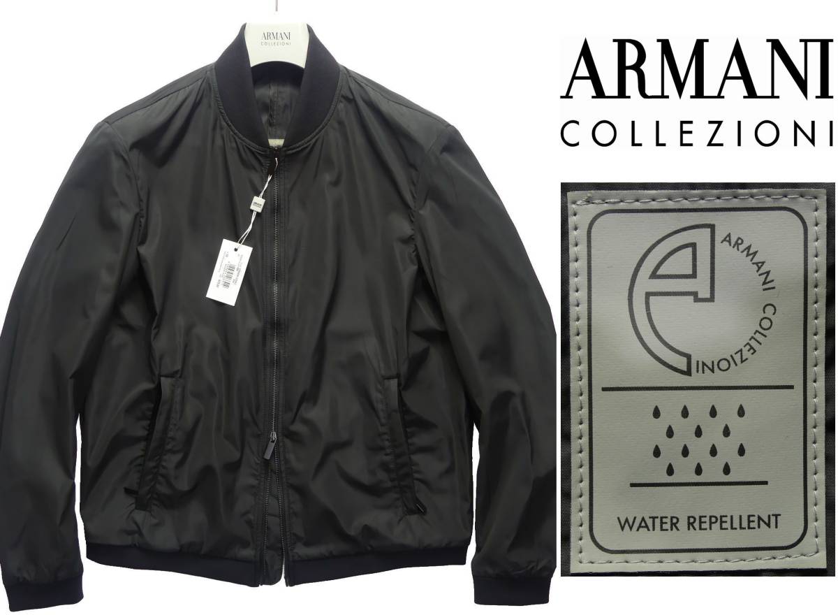 通年物62 000円 ARMANI COLLEZIONI 永く愛せるベーシックMA-1タイプ 