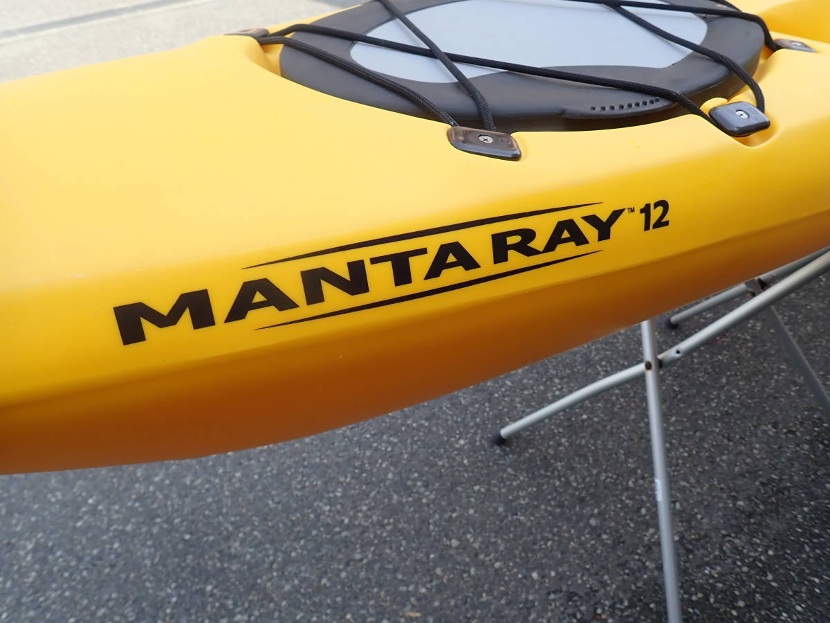 中古・美品 ネイティブウォータークラフト マンタレイ12 アングラー 
