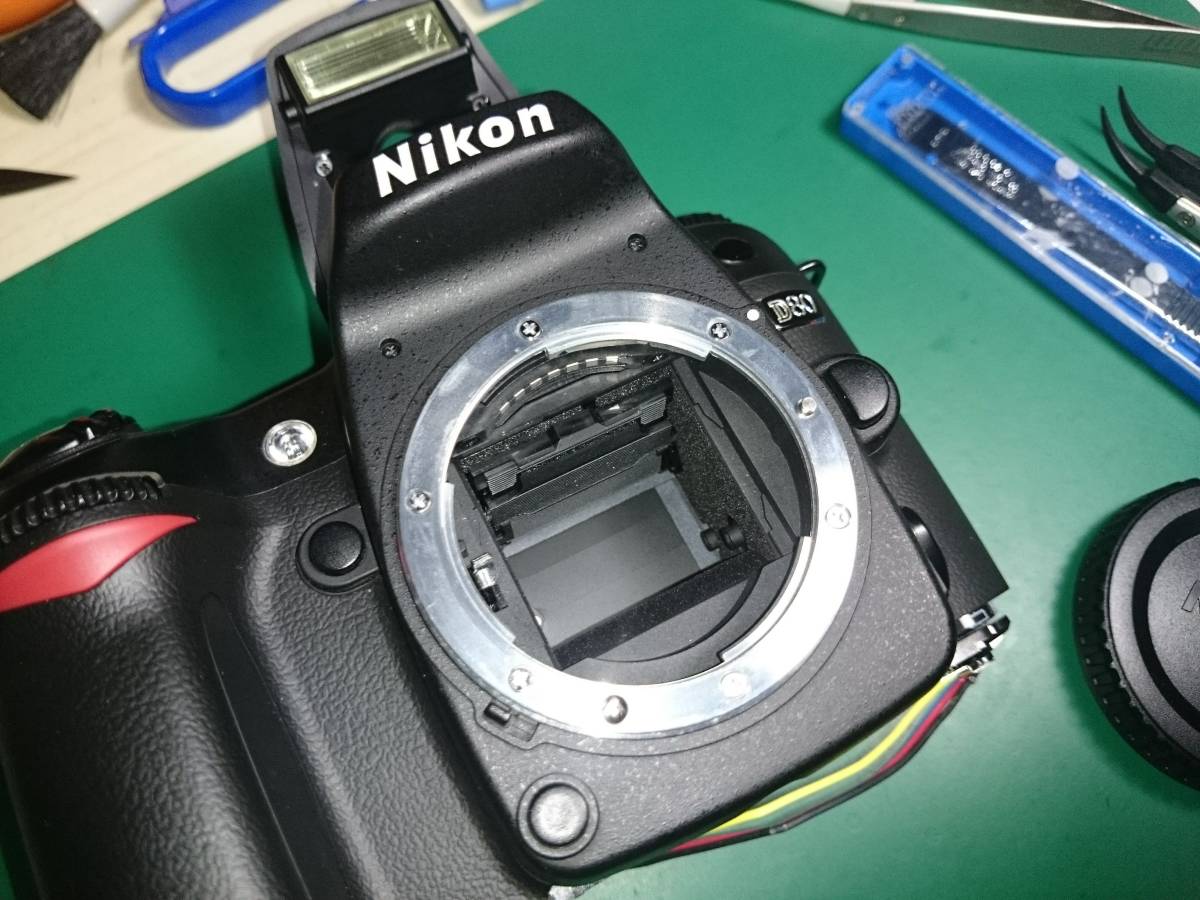 エラー修理を承ります】Nikon D80 Err及びミラーが途中で止まる症状に