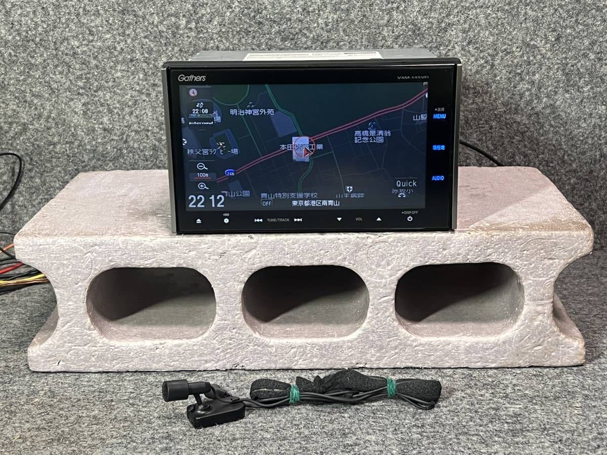 車 ホンダ 純正ナビ VXM-145VFi Bluetooth フルセグTV DVD