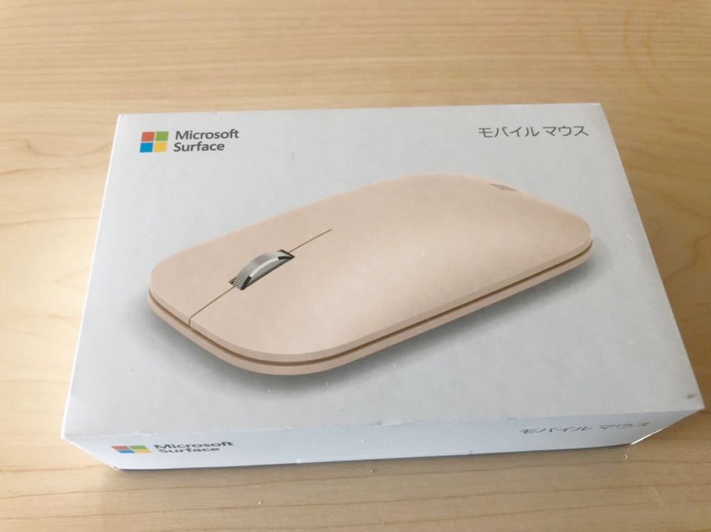 未開封 Microsoft KGY-00070 マウス Surface Mobile Mouse サンド 