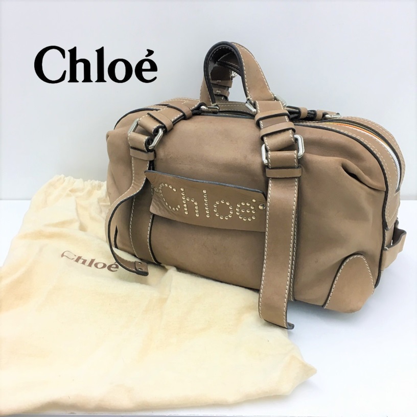 【極美品】Chloe ボストンバッグ パッツィー レザー クロエボストン美品 【公式通販】