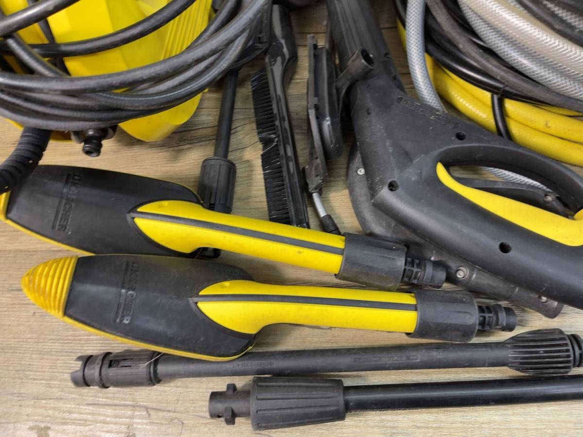 Karcher ケルヒャー 高圧洗浄機 JTK25＆ケルヒャー 付属品多数 KARCHER