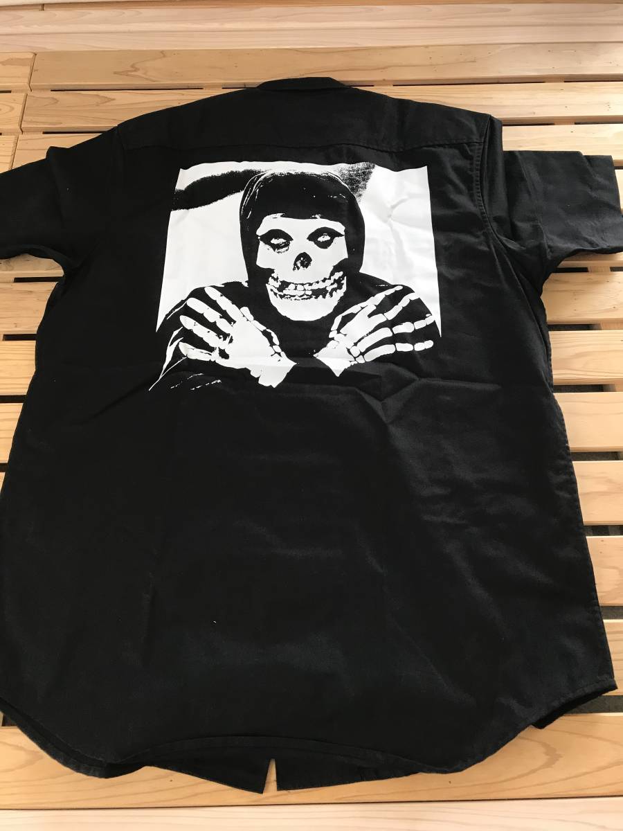 XL 13ss Supreme × Misfits work shirt ミスフィッツ 22(XLサイズ以上