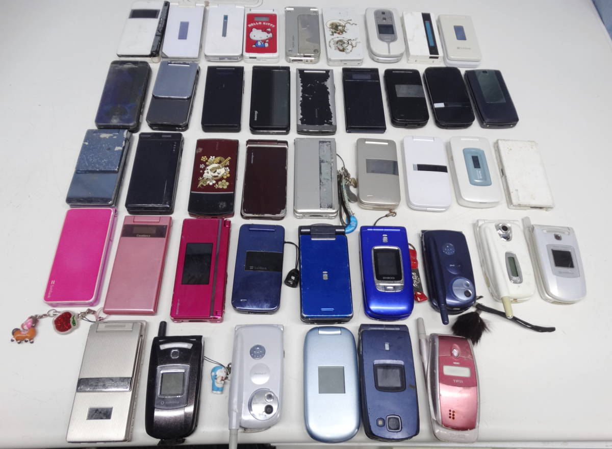 Va3509 携帯電話 まとめ売り42台 ケータイ ガラケー 「ジャンク品