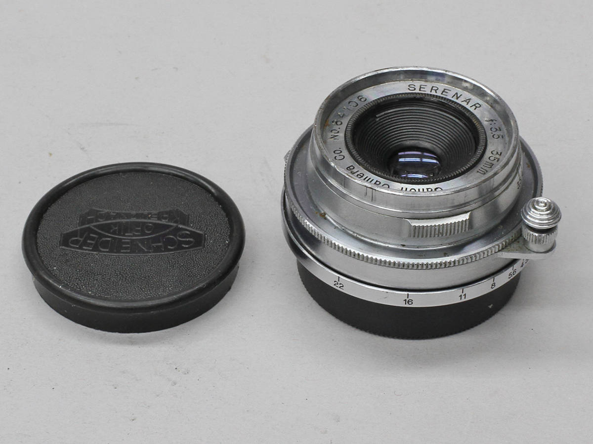 Canon Serenar 35mm F⁄2.8 L39マウントレンズ#2524 オールドレンズの