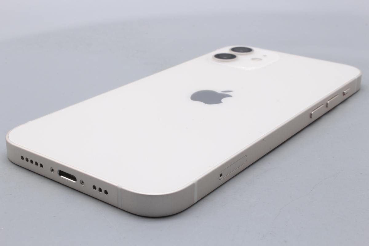 ブランド品買取 Apple iPhone12 128GB White A2402 MGHV3J/A バッテリ