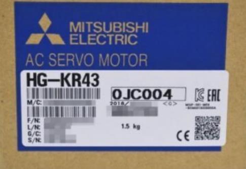 新品 MITSUBISHI 三菱電機 AC サーボモータ HG-KR43 状態 【公式通販】