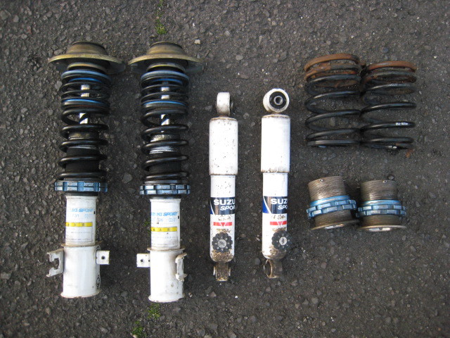 一部除く ジャンク品 スズキスポーツ アルト ｈａ２３ｖ用 車高調 サスペンションキット 一式 売買されたオークション情報 Yahooの商品情報をアーカイブ公開 オークファン Aucfan Com