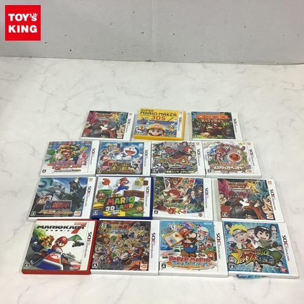 1円 ニンテンドー3dsソフト ドンキーコング リターンズ3d ドラゴンボールz 超究極武闘伝 マリオカート7他 ニンテンドー3ds専用ソフト 売買されたオークション情報 Yahooの商品情報をアーカイブ公開 オークファン Aucfan Com