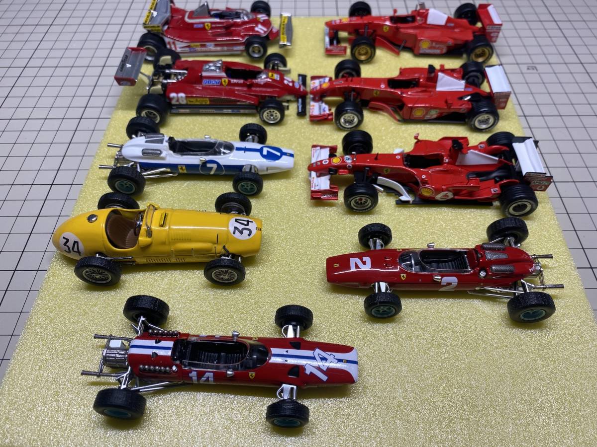 1/43 アシェット フェラーリ F1 コレクション 9台セット F2001 F310B 