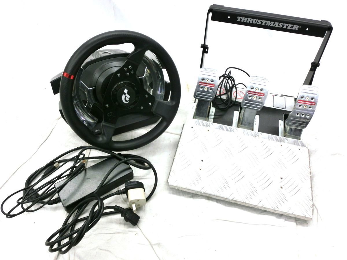 正規品，定番 1000円スタート コントローラー THRUSTMASTER スラストマスター T500 RS Racing Wheel / RS Pedal Set レーシングホイール ペダル BB8022(アクセサリ、周辺機器)｜売買されたオークション情報、yahooの商品情 アクセサリ、周辺機器