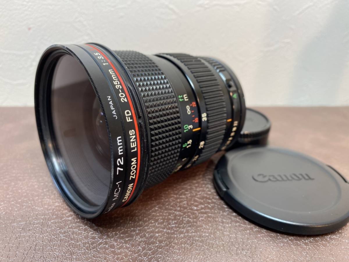 【MH-0285】中古品 美品 Canon キャノン レンズ CANON ZOOM LENS FD 20-35mm 1;3.5 L フィルムカメラ Canon USM キャノン 18-55mm ZOOM EF28