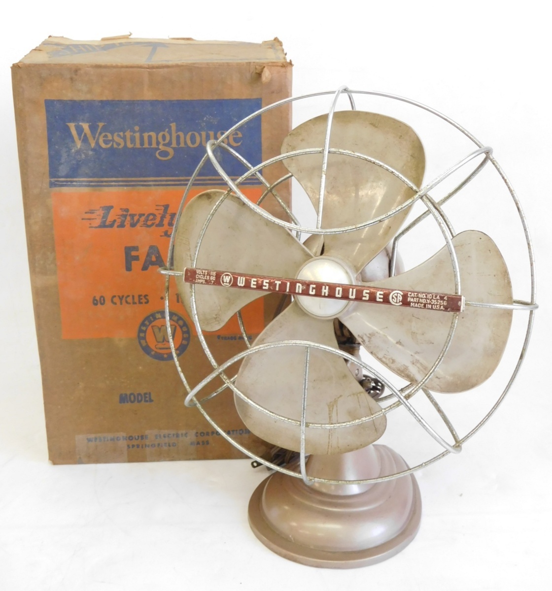 シャープ/早川電機 卓上扇風機 (SHARP DESK FAN / Model EF-36) 昭和レトロ