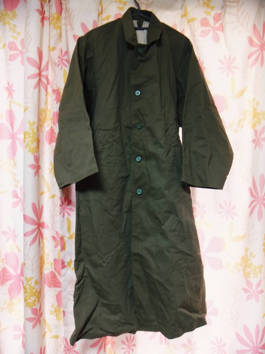 コレクター放出品「旧日本陸軍　コート　外套　制服　昭和14年製　サイズ：大号（12）」軍服　ミリタリー　着丈約115㎝