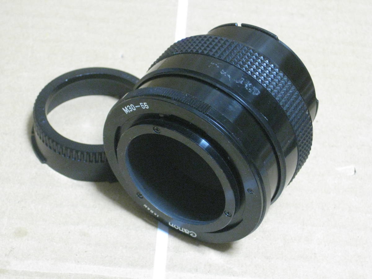 Canon M30-55 TUBE VARI-EXTENSION Tube Macro - メルカリ Extension