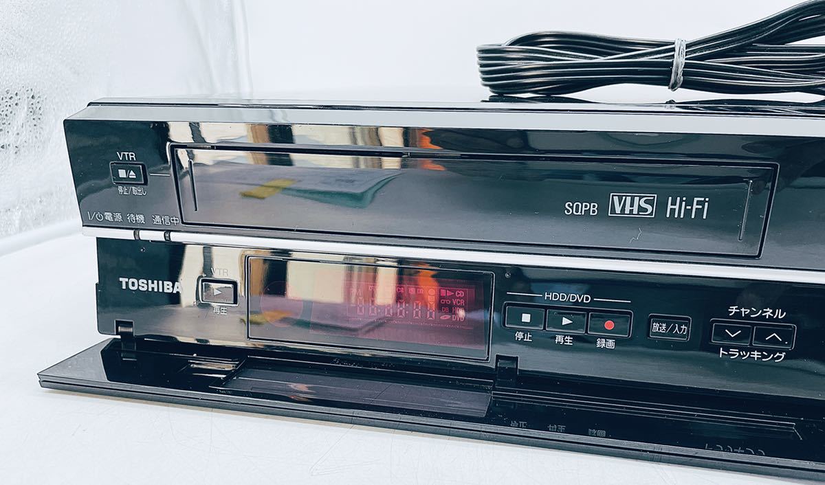 1円スタート】③ TOSHIBA 東芝 VARDIA D-W250K VTR 一体型 HDD DVD