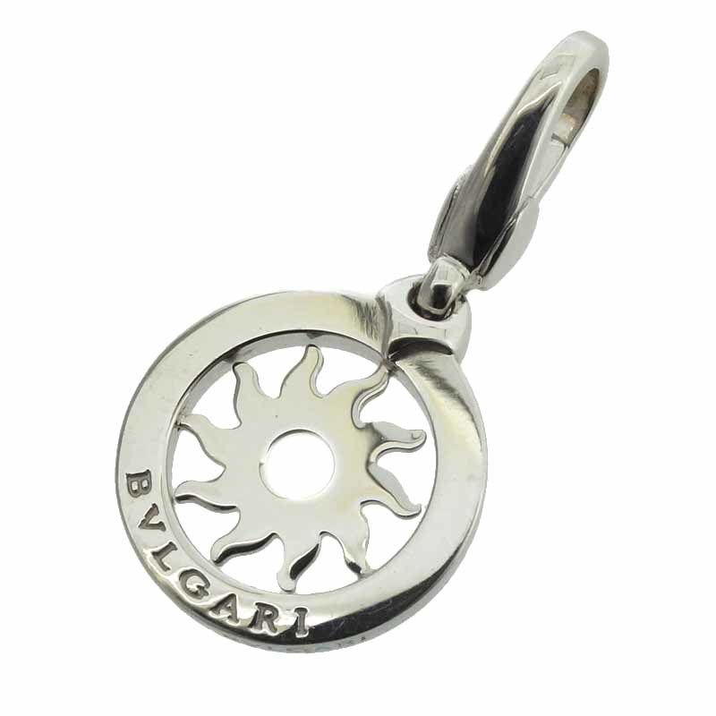 期間限定ブルガリ/BVLGARI K18WG トンドサン ペンダント チャーム