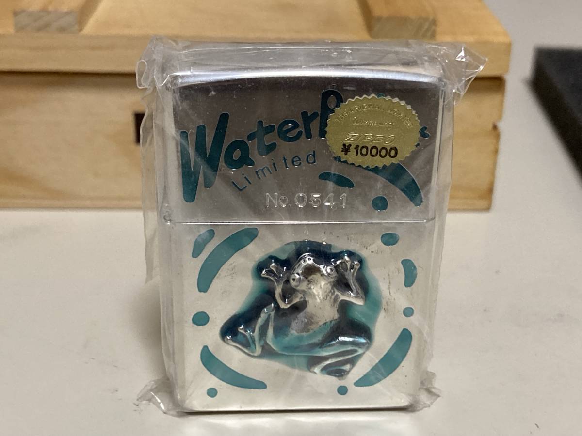 Zippo ジッポ WATER POCKET 蛙 カエル フロッグ 立体 箱付き 未開封 