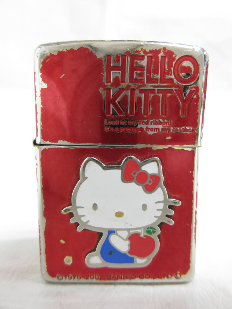 9750◇【SALE】ZIPPO ジッポ【 希少 HELLO KITTY ハローキティ 】中古 