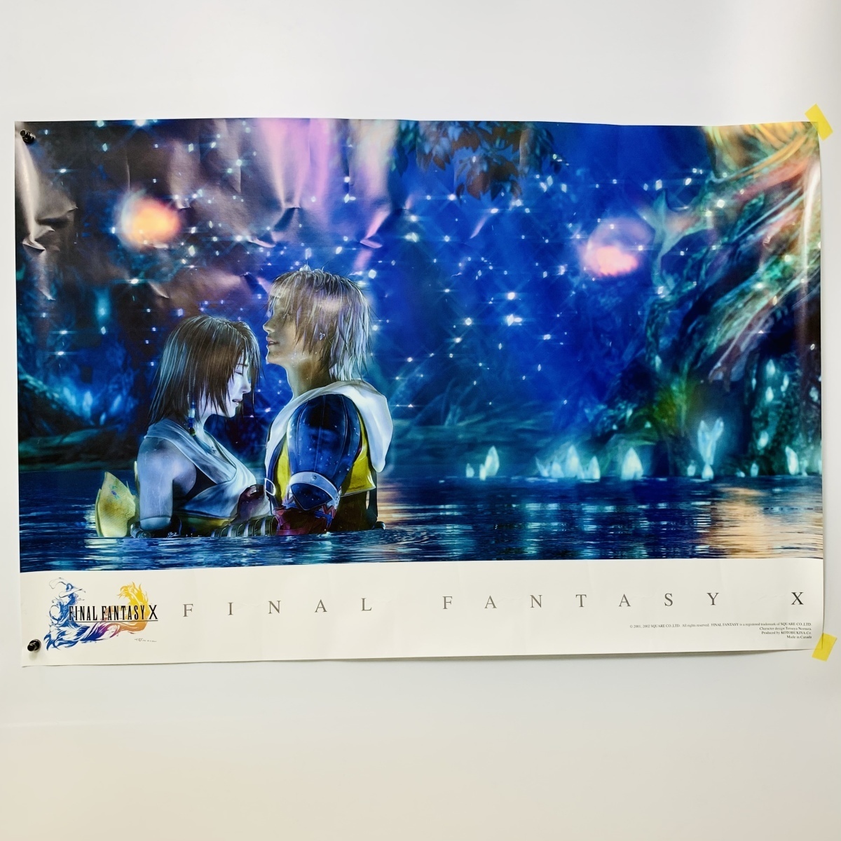 ファイナルファンタジー10 FFX ユウナ・ティーダ 販促用ポスター2枚組 非売品 FF10 ユウナ・ティーダ 販促 B2ポスター2枚セット - メルカリ
