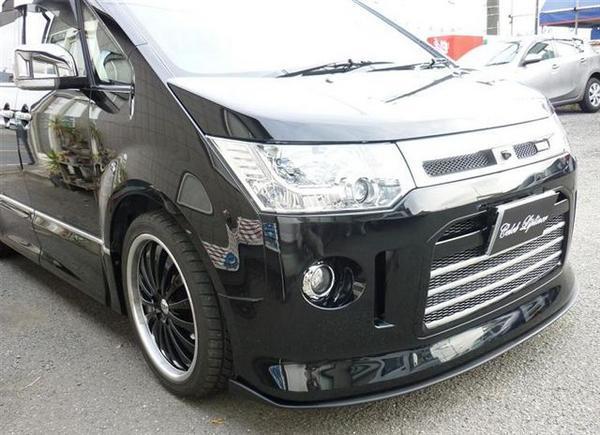 大得価，HOT Stage21 /黒塗装済み/ビス付属 CV4W/CV5W デリカ D5 ローデスト用FRP製エアロフロントリップスポイラー D/DELIA(エアロパーツ)｜売買されたオークション情報、yahooの商品情報をアーカイブ公開 - オー 三菱用