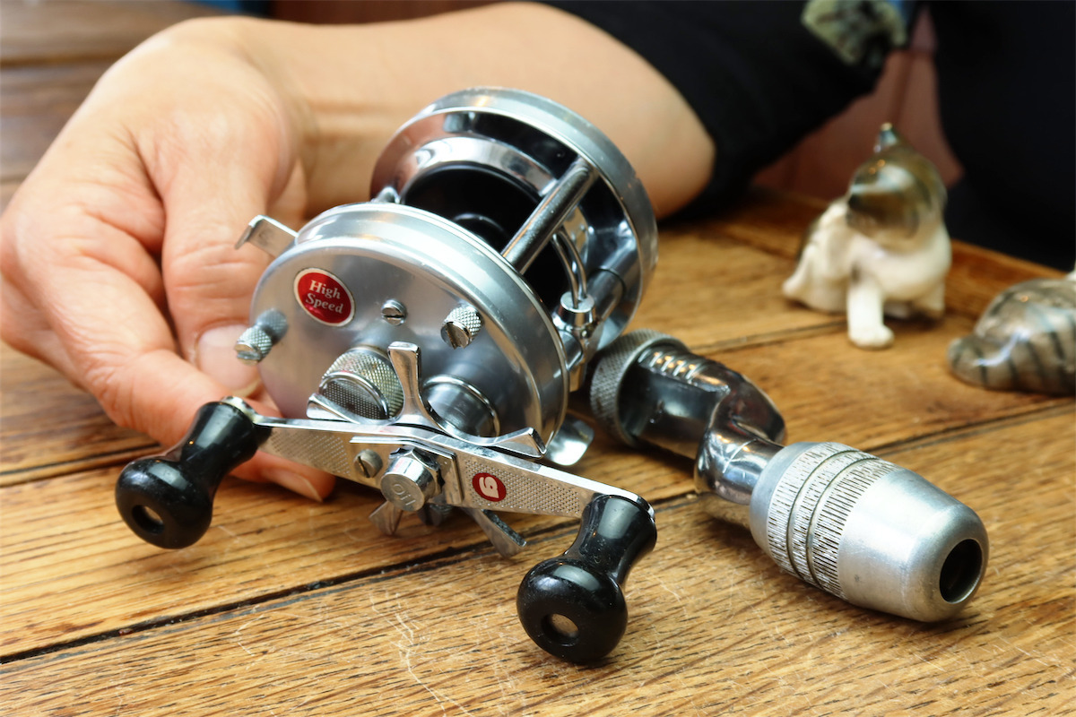 5500C ABU 74年 Blue Gray（アブ 回転良好 1974年 ABU 5500C オールド