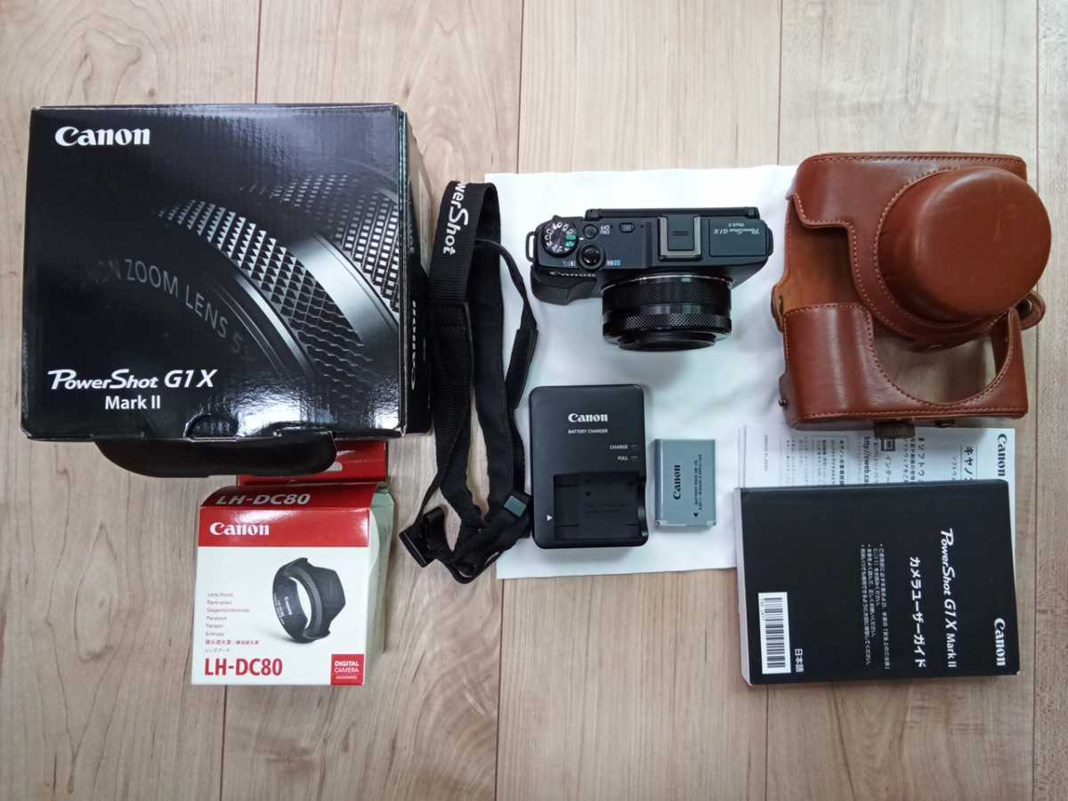 キャノン Power Shot G1X MarkⅡ Canon Mark II shot markⅡ camera: