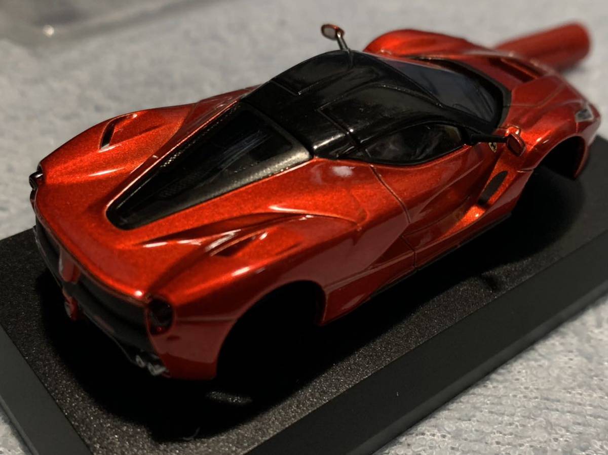 1/64 京商 ラ フェラーリ メタリック レッド サークルk サンクス 10 