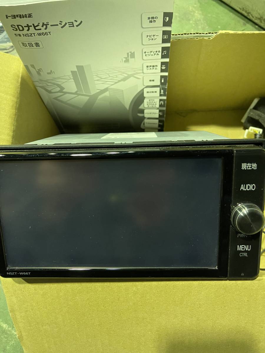  トヨタ純正tコネクトナビW66t(トヨタ、ダイハツ)｜売買されたオークション情報、yahooの商品情報をアーカイブ公開 - オークファン トヨタ、ダイハツ