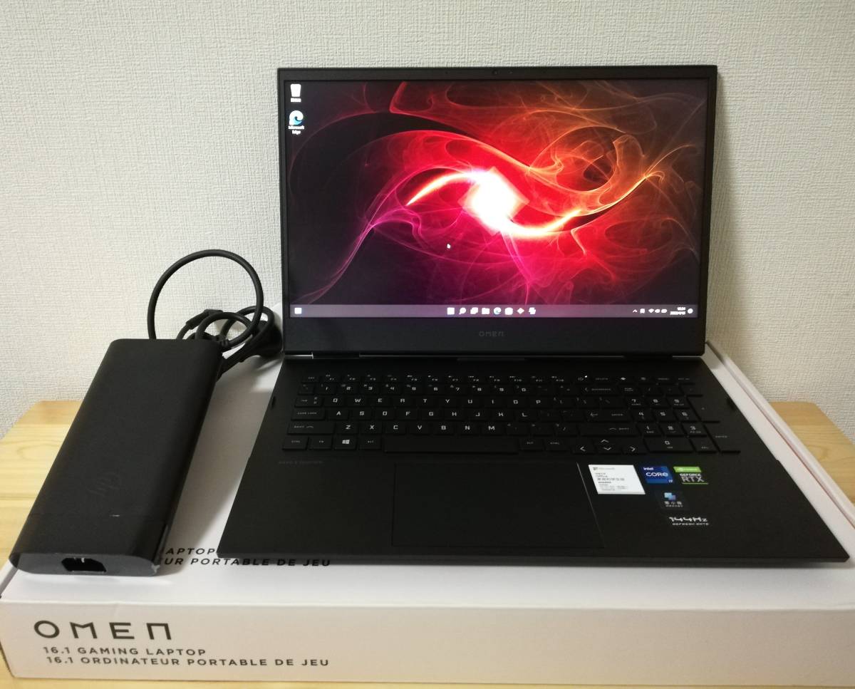送料無料】 HP OMEN 16 ゲーミングノート 美品 RTX3060/i7-11800H/16GB 