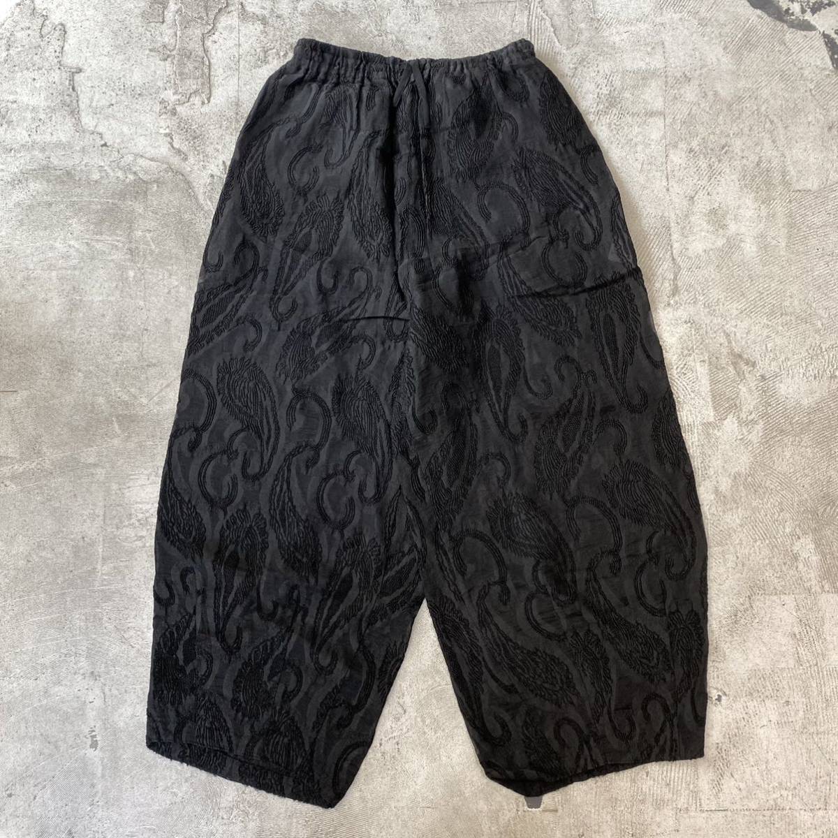 21ss 美品 Needles ニードルス H.D.P. Pant Paisley Cut Jq ペイズリー  