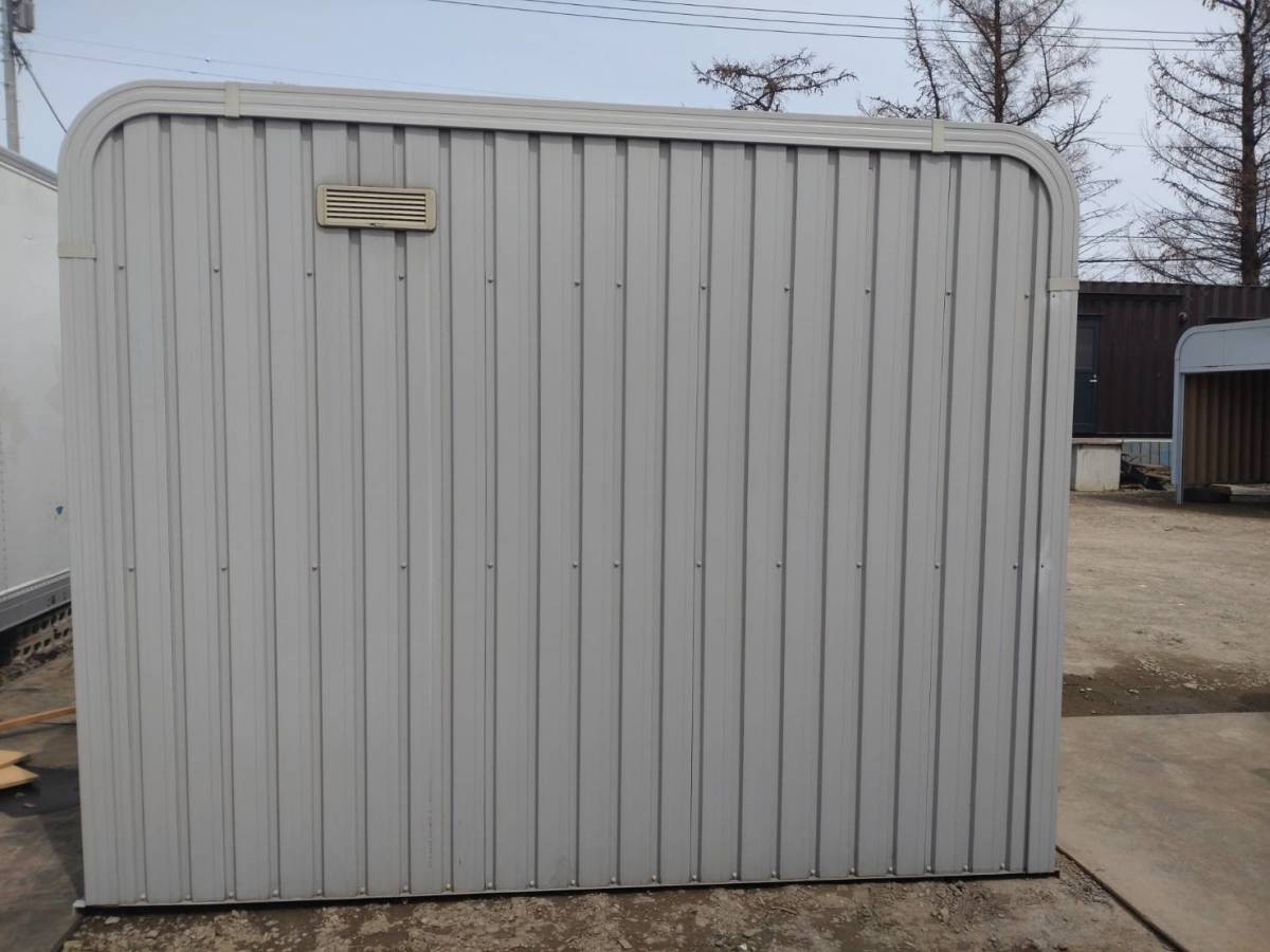 カスケードガレージ 中古 5450×2900×H2300mm位 車庫 引き取り限定 北海道札幌市北区