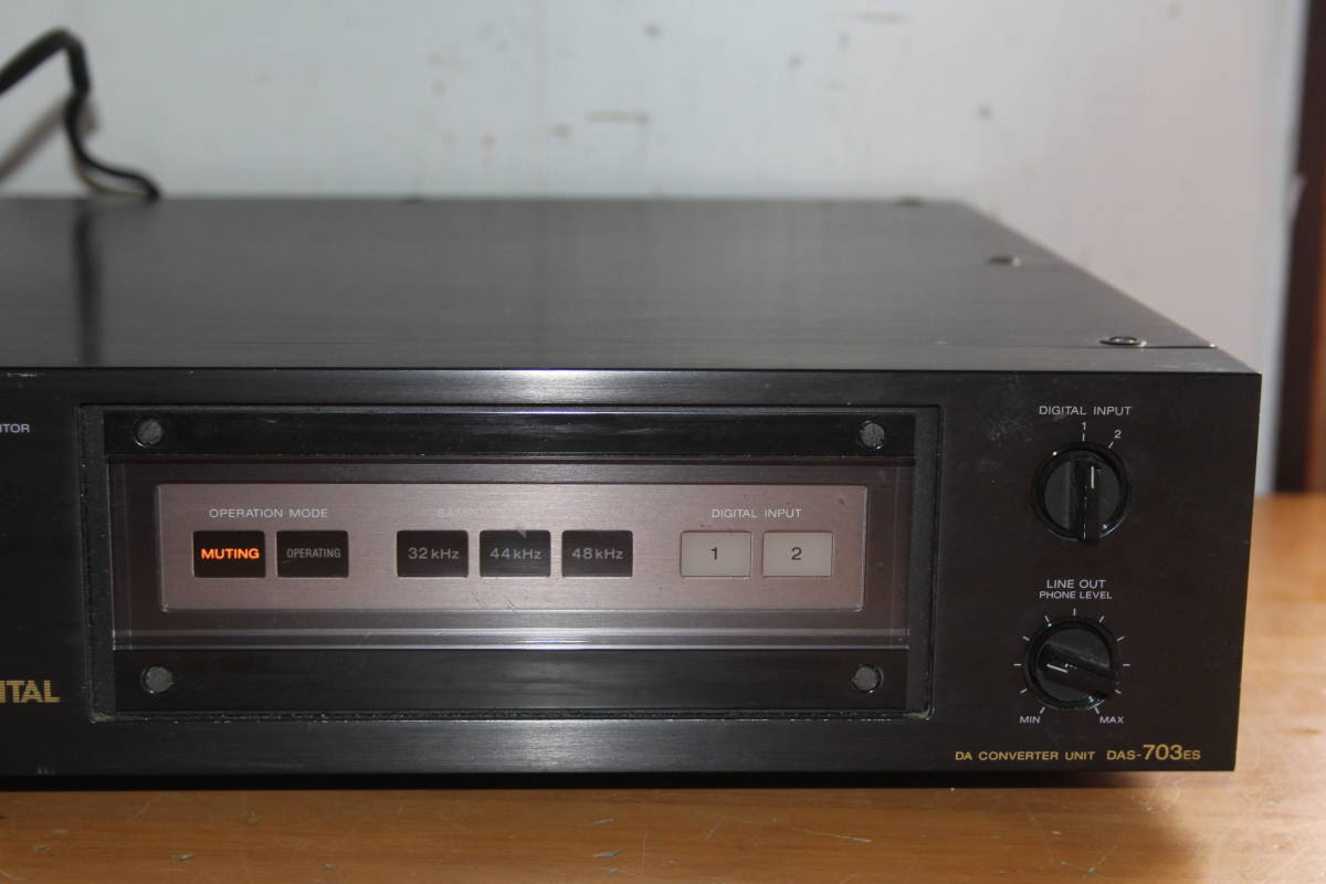 SONY DAS-703ES DAコンバーター DAS-703ES SONY ソニー ユニット [現状