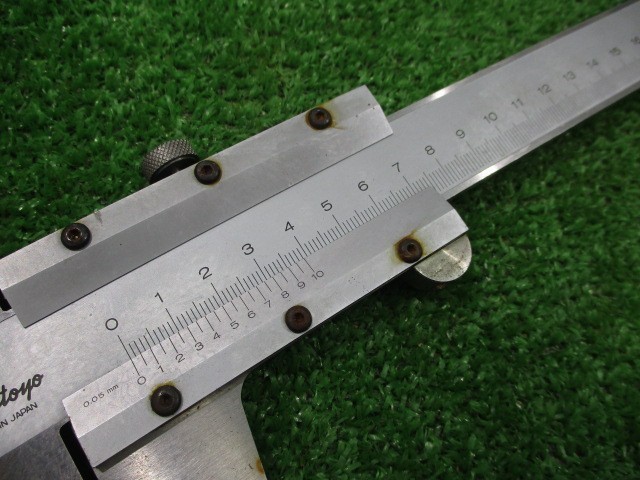 長いです☆ミツトヨ 長尺ノギス 600mm 測定 計測 おすすめ 中古品
