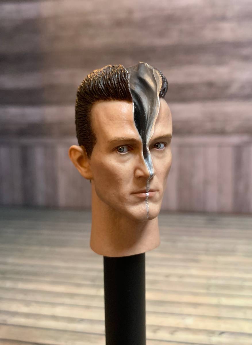 ホットトイズ 1/6 ターミネーター2 T-1000 ダメージヘッド ロバート・パトリック 未使用正規品