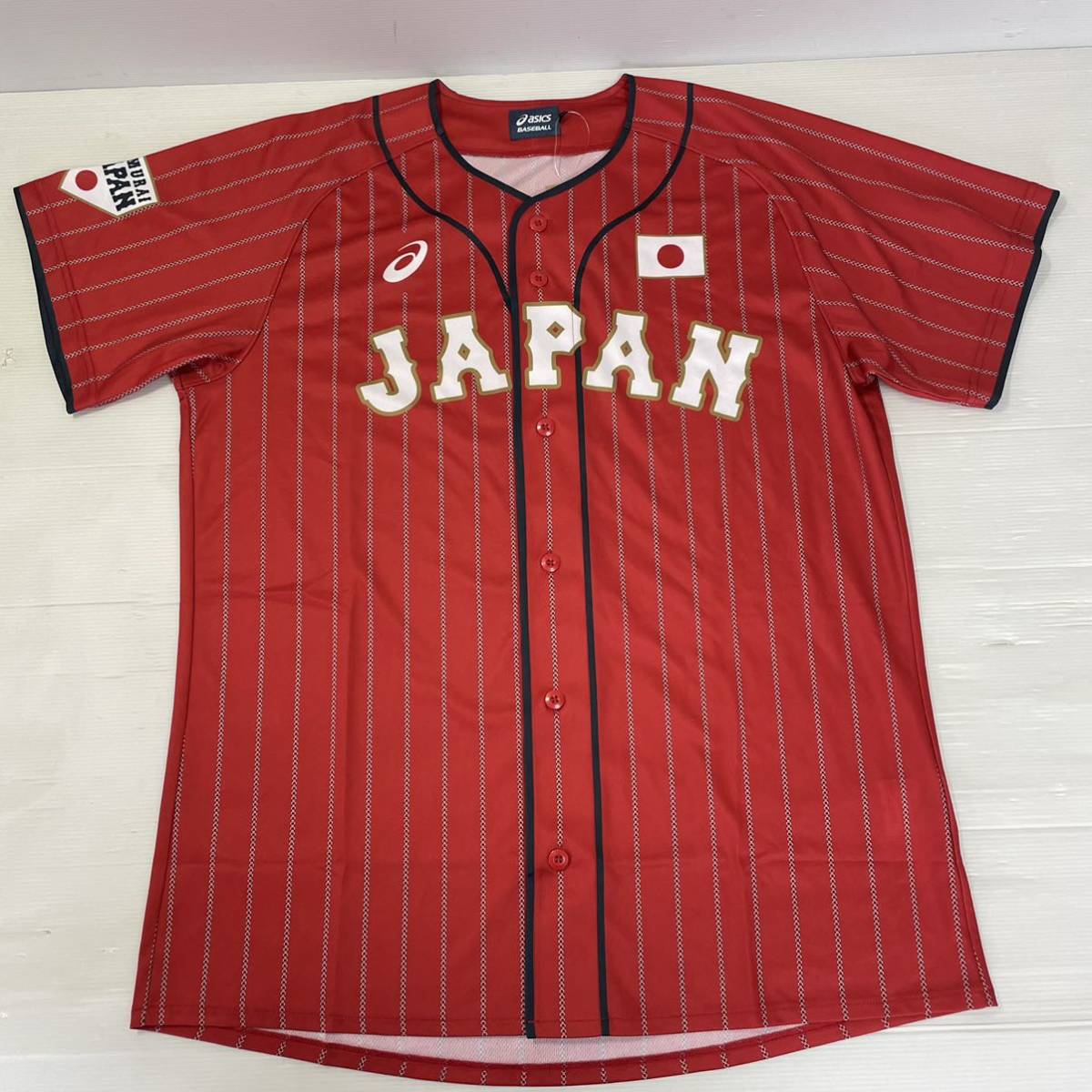 安い，セール 品 asics BASEBALL アシックス メンズ 侍ジャパン レプリカ ユニフォーム 日本代表 Lサイズ(応援ユニフォーム、ウエア)｜売買されたオークション情報、yahooの商品情報をアーカイブ公開 - オーク 応援ユニフォーム、ウエア