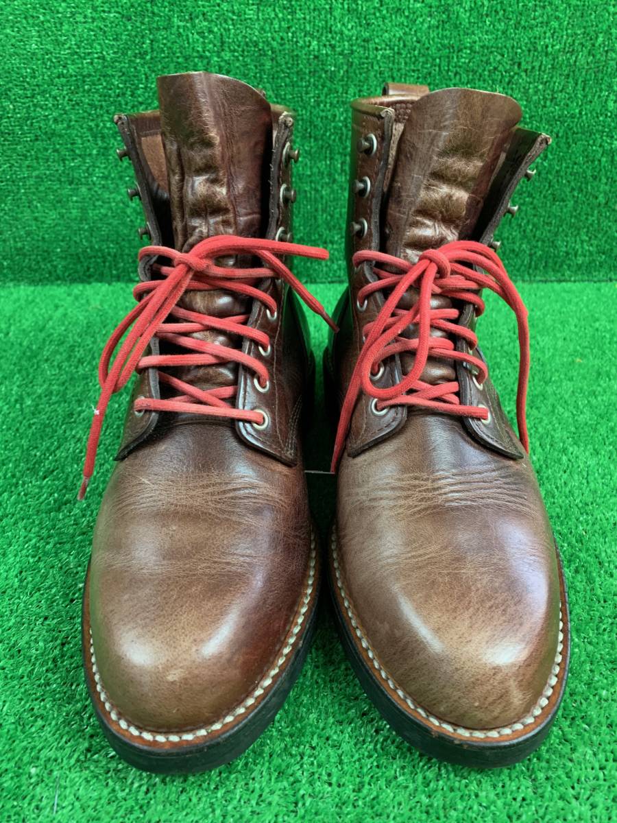 安藤製靴 アンドウセイカ レースアップブーツ NERO ネロ 26.5cm？27cm