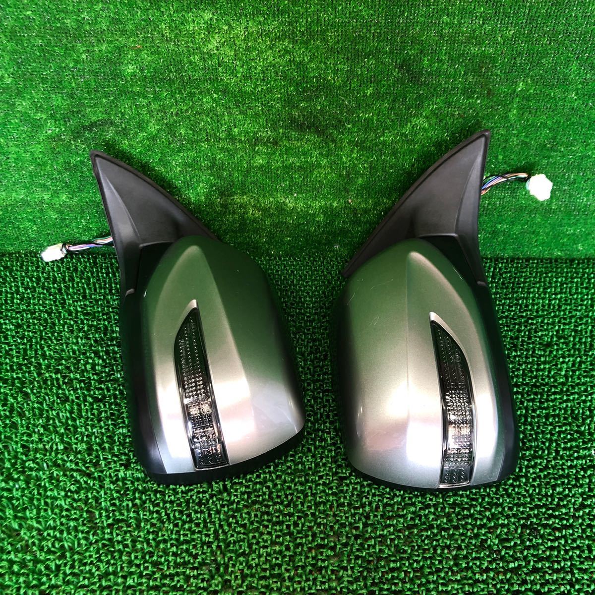 スバル レガシィ BR9 純正 左右セット サイドミラー ドアミラー H23 