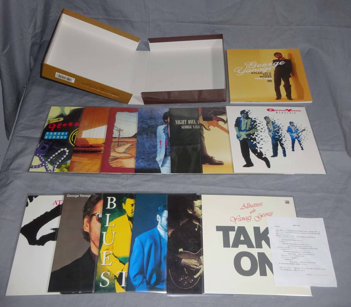 中古＞柳ジョージ ATLANTIC'S SOLO WORKS 1982-1993 【送料込】 柳