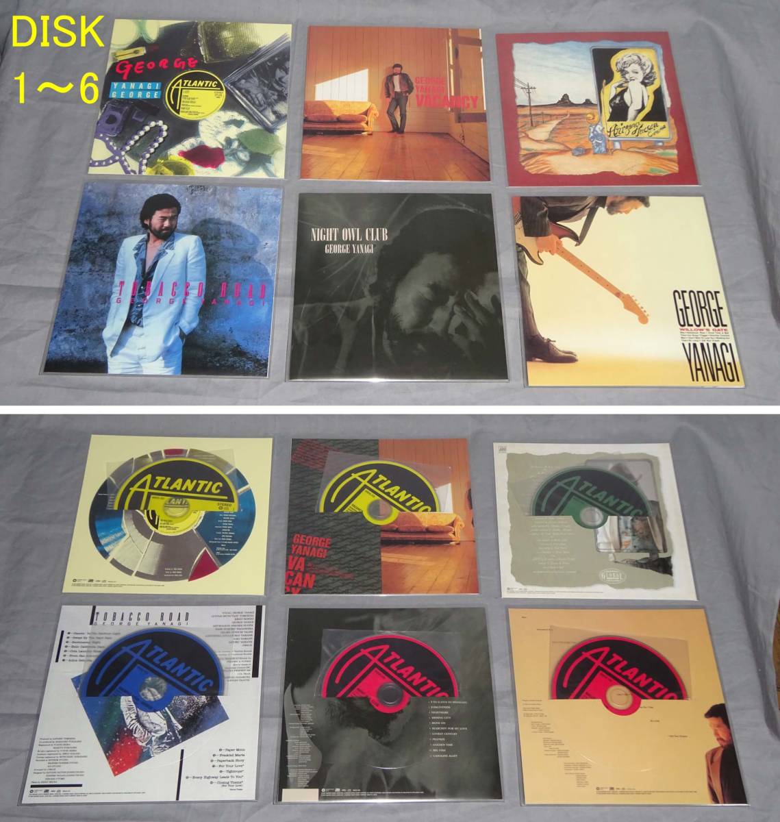 中古＞柳ジョージ ATLANTIC'S SOLO WORKS 1982-1993 【送料込】 柳