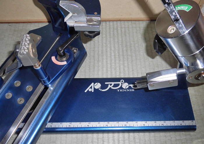 アプローチ/ テニス ガット張り機 ストリングマシン 状態良好？？ 即決 