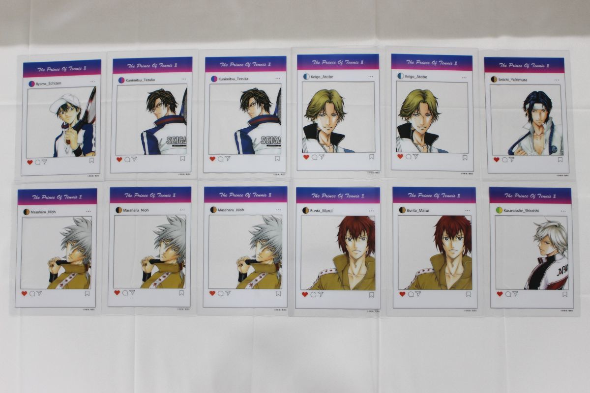 お買い物で送料無料 P00】テニスの王子様 テニプリ 20th クリアカード