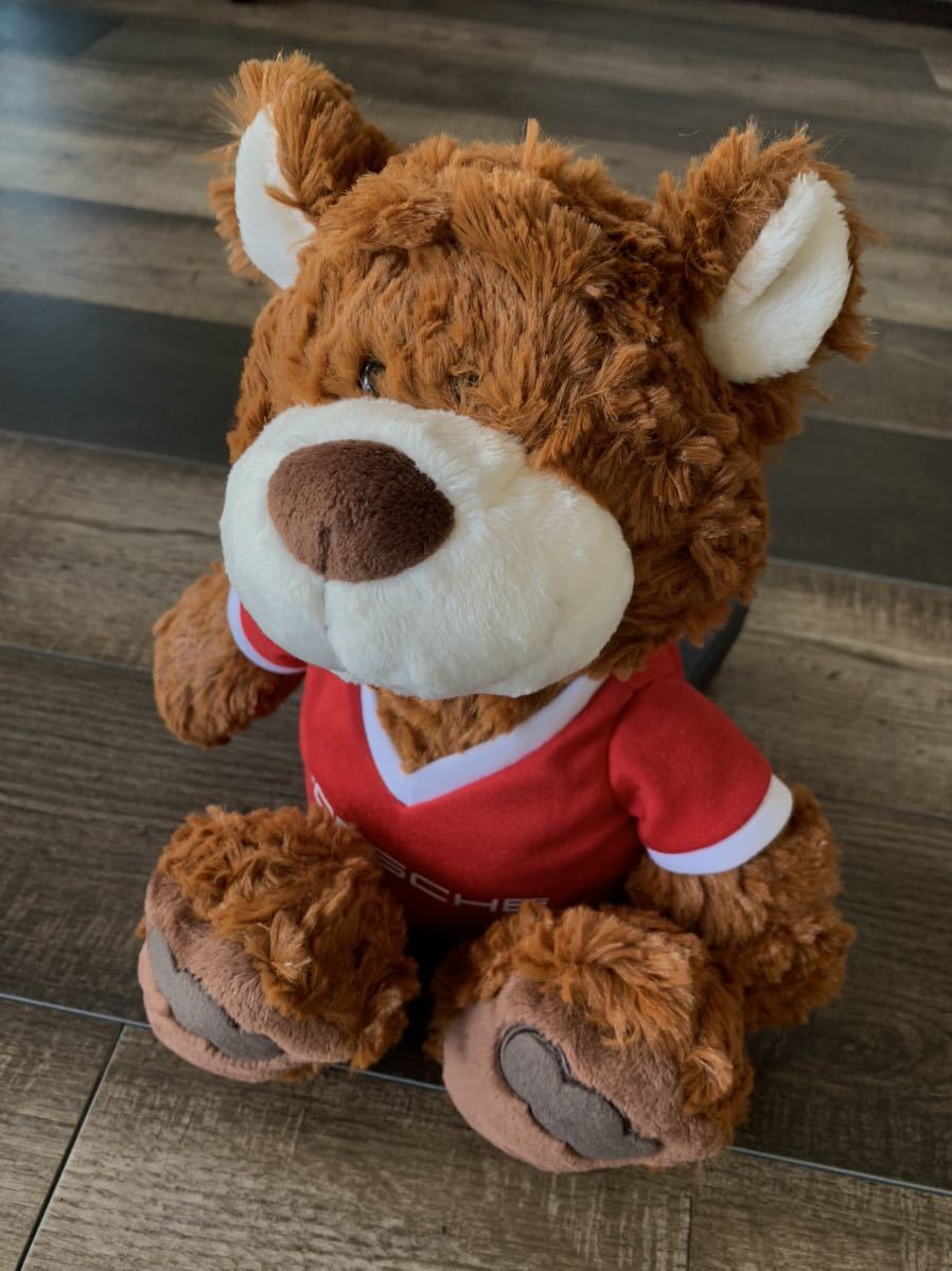☆Porsche ポルシェ オリジナル 大サイズ テディベア ぬいぐるみ くま