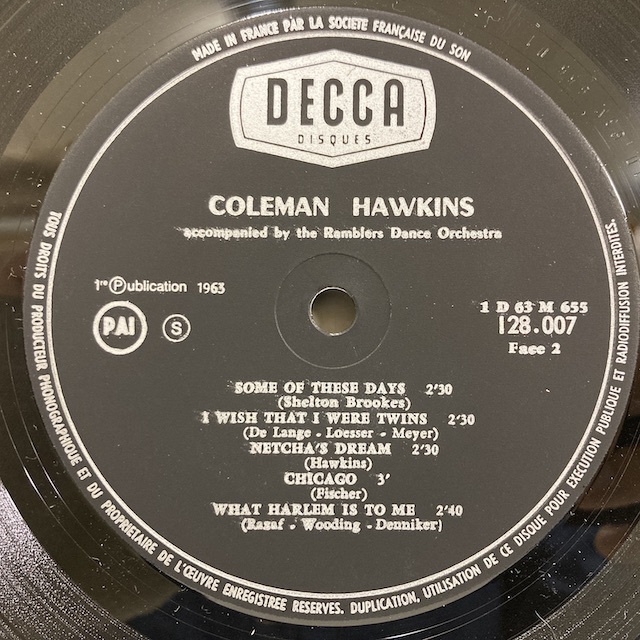 Coleman Hawkins - The In State Kansas Forward, Hawkins, Profile