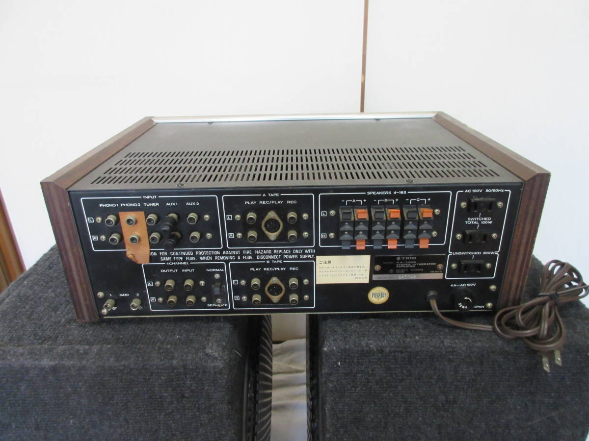 TRIO KA-7006 プリメインアンプ トリオ ☆トリオ☆TRIO☆プリメイン 